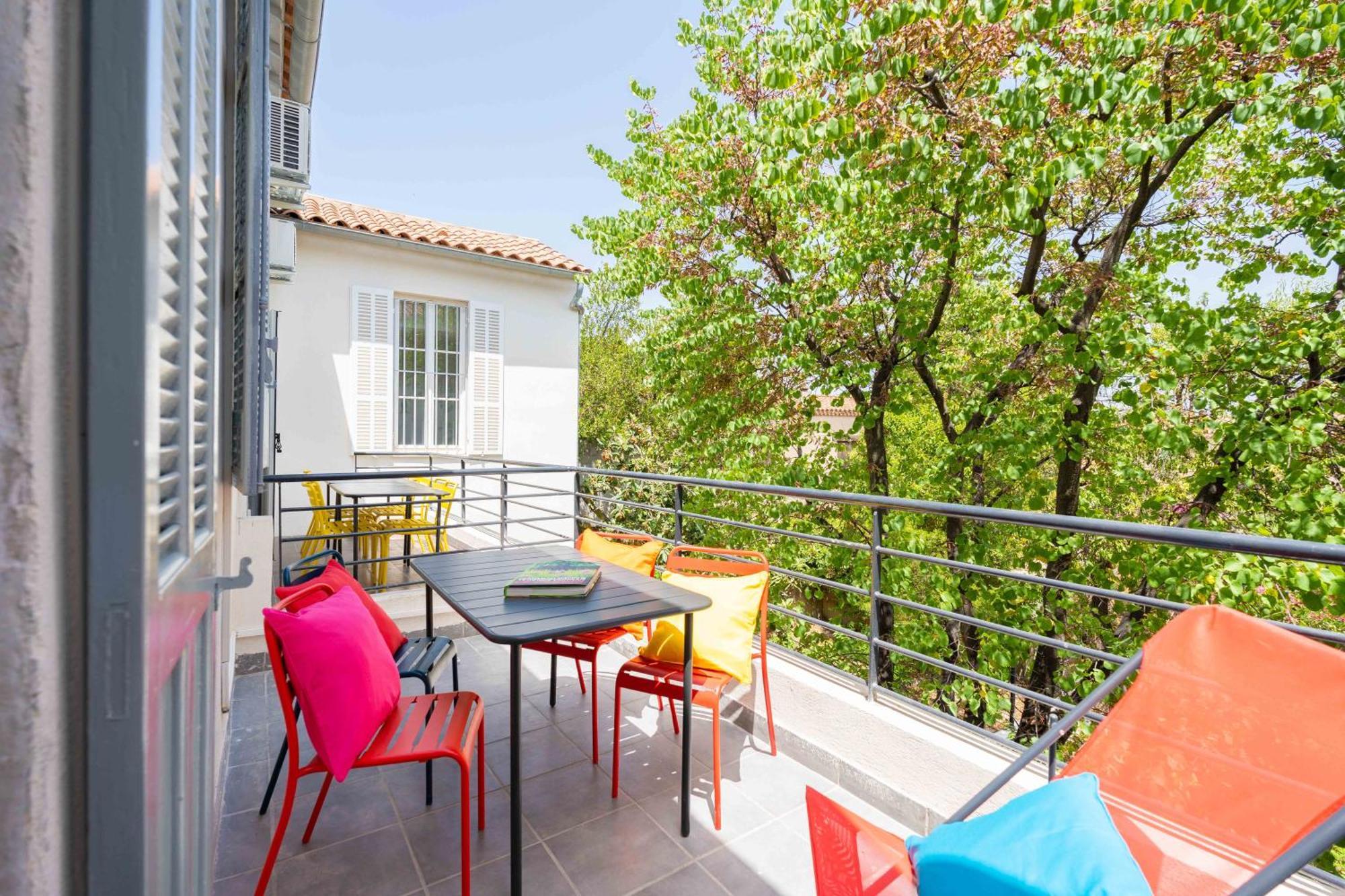 Le Concorde 3 - Appartement 2 Chambres - 8 Pers - Terrasse - Clim Marsilia Exterior foto